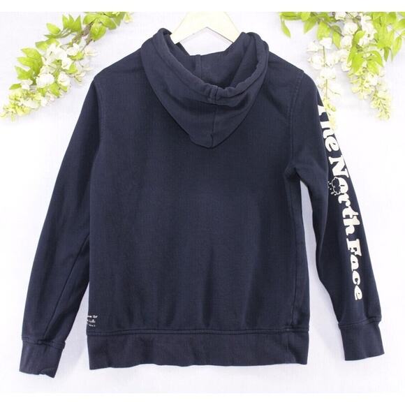 The North Face Women's Himalayan Bottle Source Hoodie Navy Sweatshirt Sz S - Picture 2 of 8